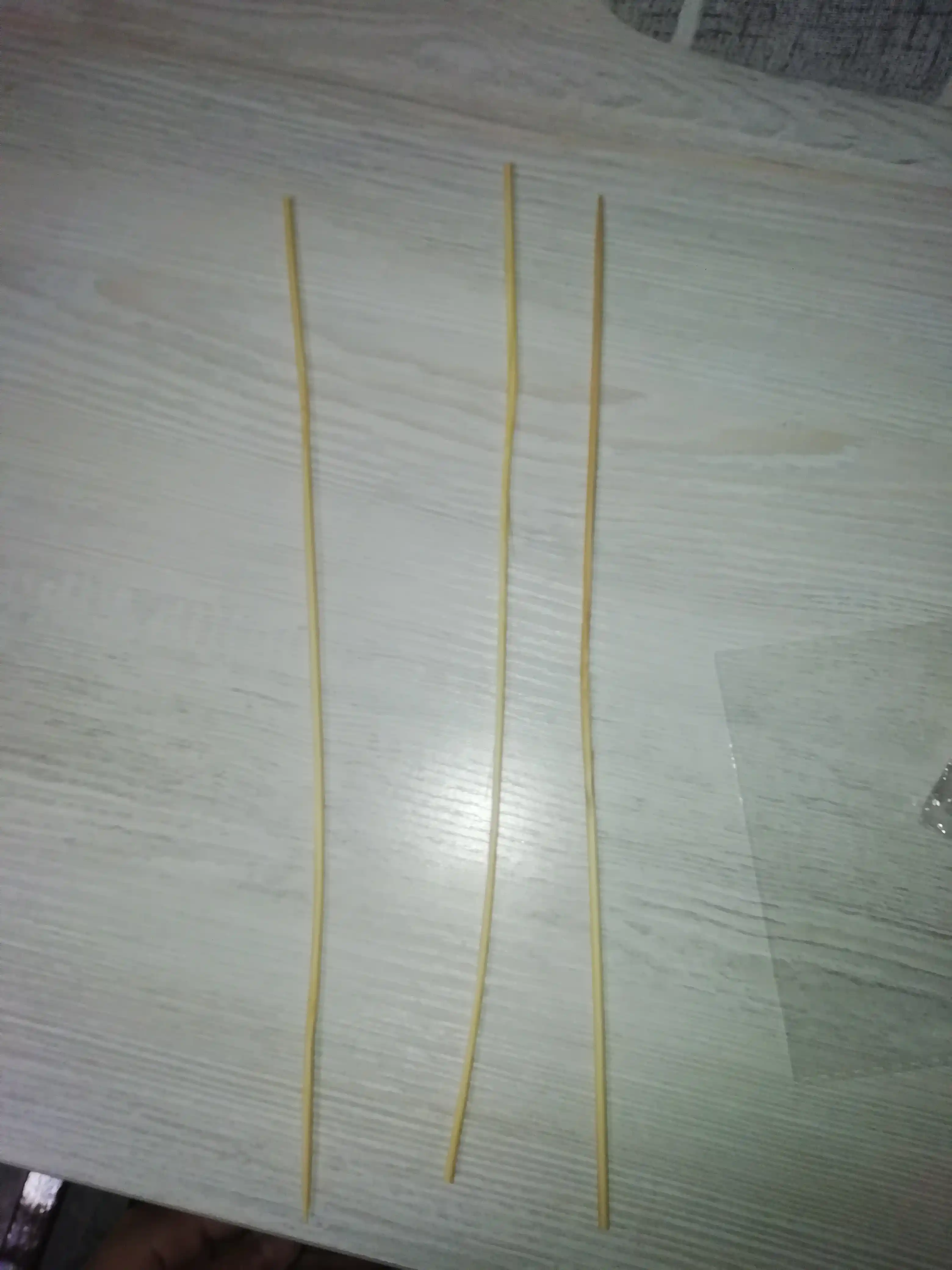 Bambuk tayoqchalar, bir martalik, oziq-ovqat uchun yog'och six, sih, 50 dona ± 10