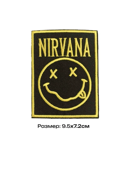 Нашивка Metallica, Nirvana, The Beatles, AC/DC, Сектор Газа, рок-группы — MUSICRC-РОКНАШВ-СВЕТЖЕЛ