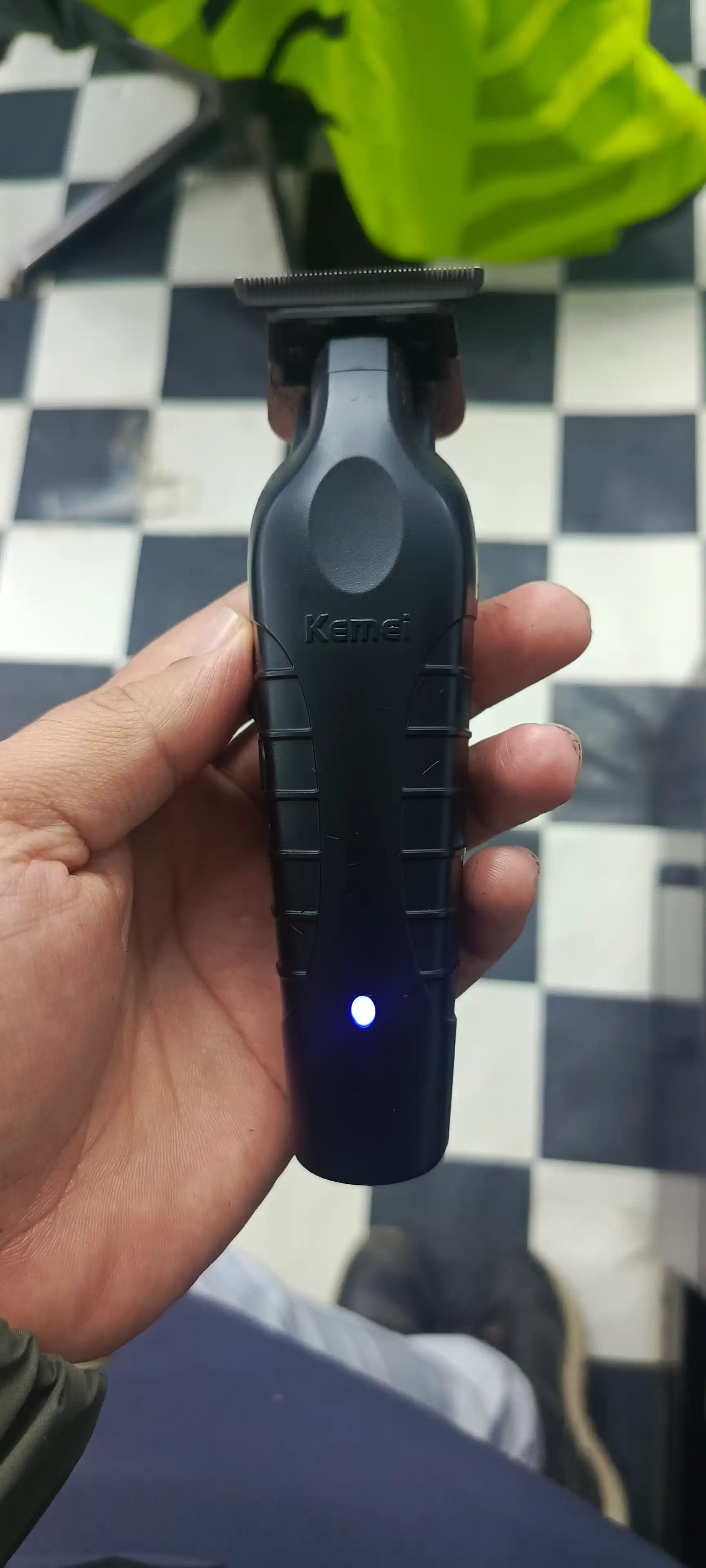 Kemei профессиональный триммер, машинка для стрижки волос 