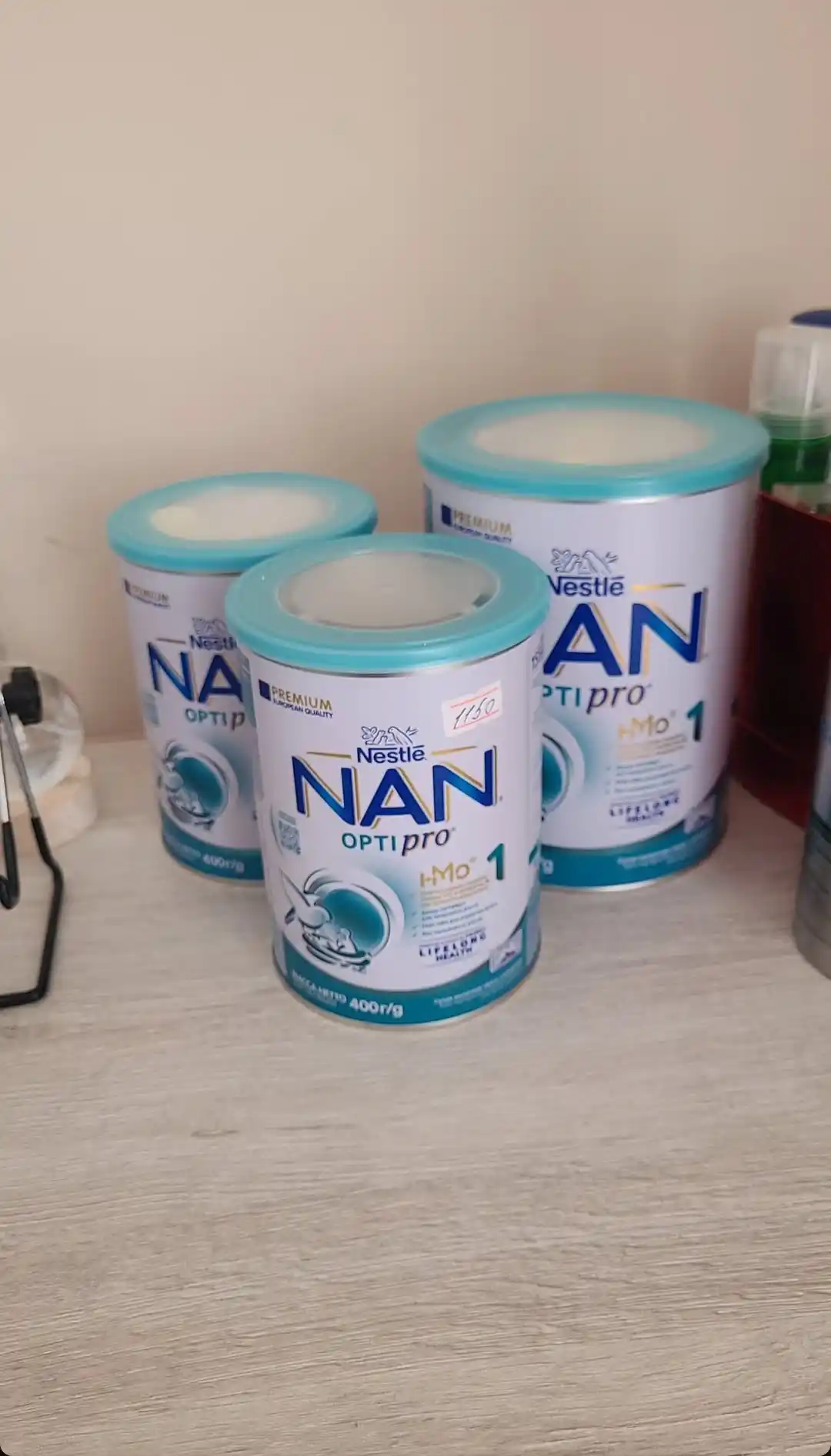 Nestle Nan Optipro aralashmasi 1 tug'ilgandan beri, 400 gr