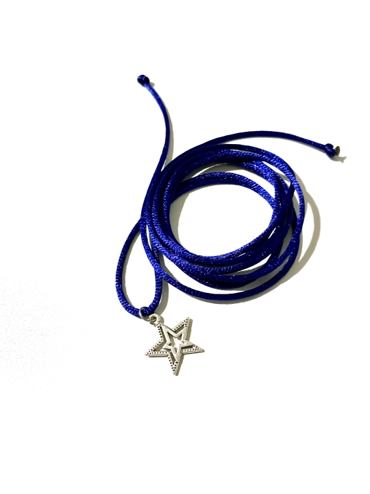 Choker yulduzchali shnur, braslet va choker ikkitasi birda