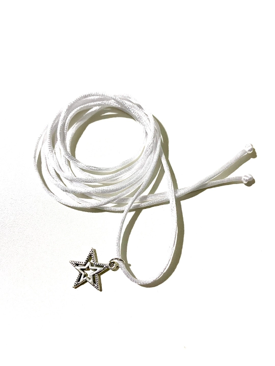 Choker yulduzchali shnur, braslet va choker ikkitasi birda