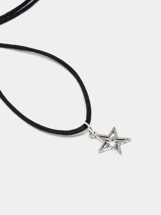 Choker yulduzchali shnur, braslet va choker ikkitasi birda