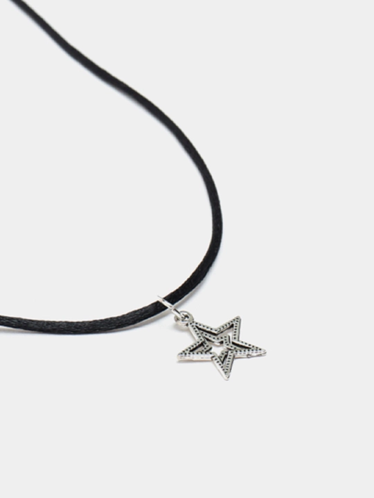 Choker yulduzchali shnur, braslet va choker ikkitasi birda