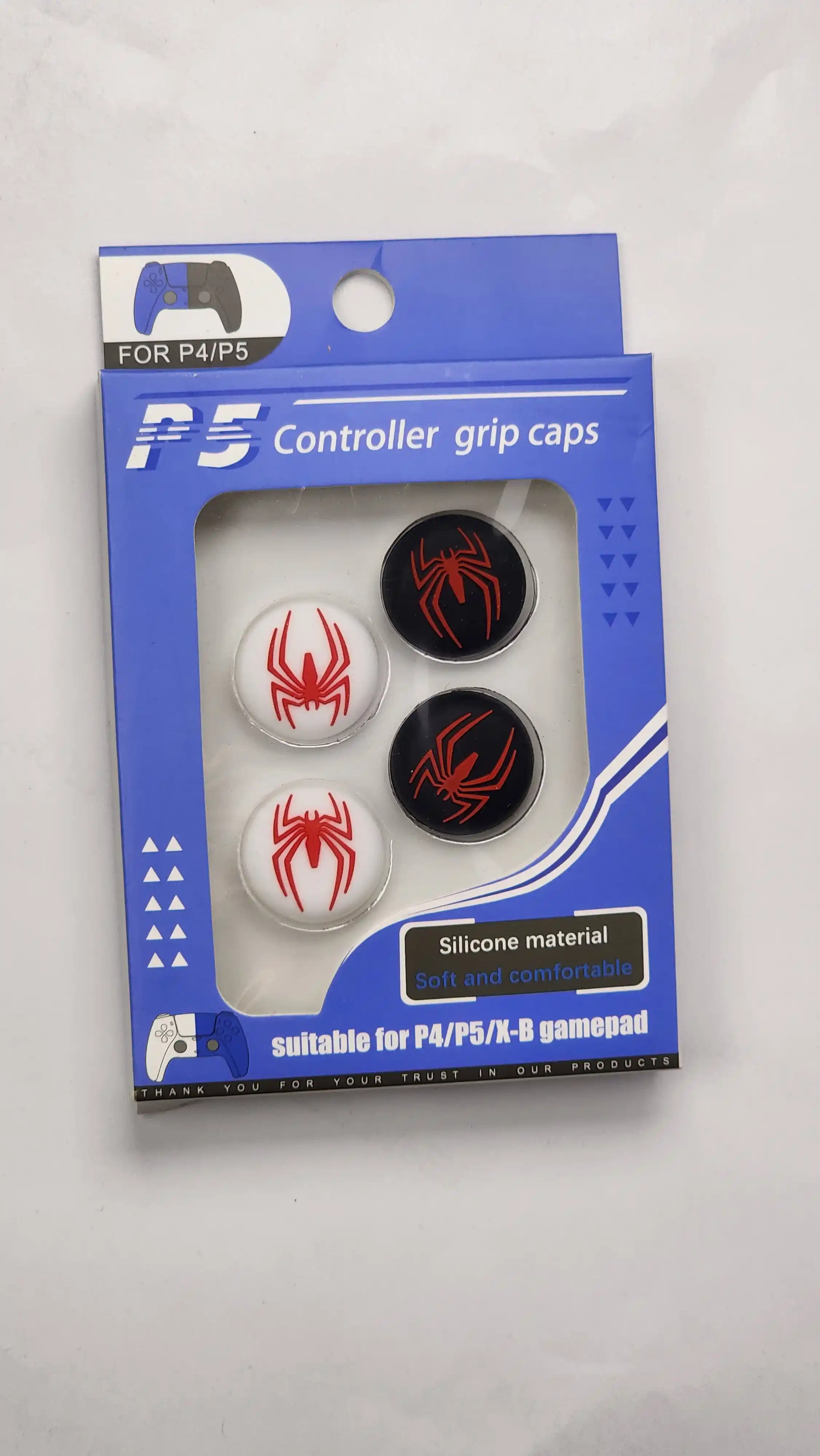 Dualsense PS5, PS4, XBOX geympad joystik tugmalari uchun changdan himoyalovchi qalpoqchalar, 4 dona
