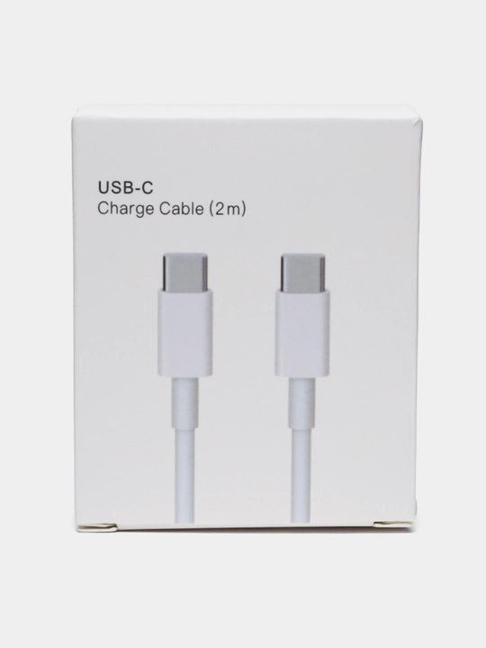 Кабель Type-C для MacBook быстрая и безопасная зарядка, 2 метра