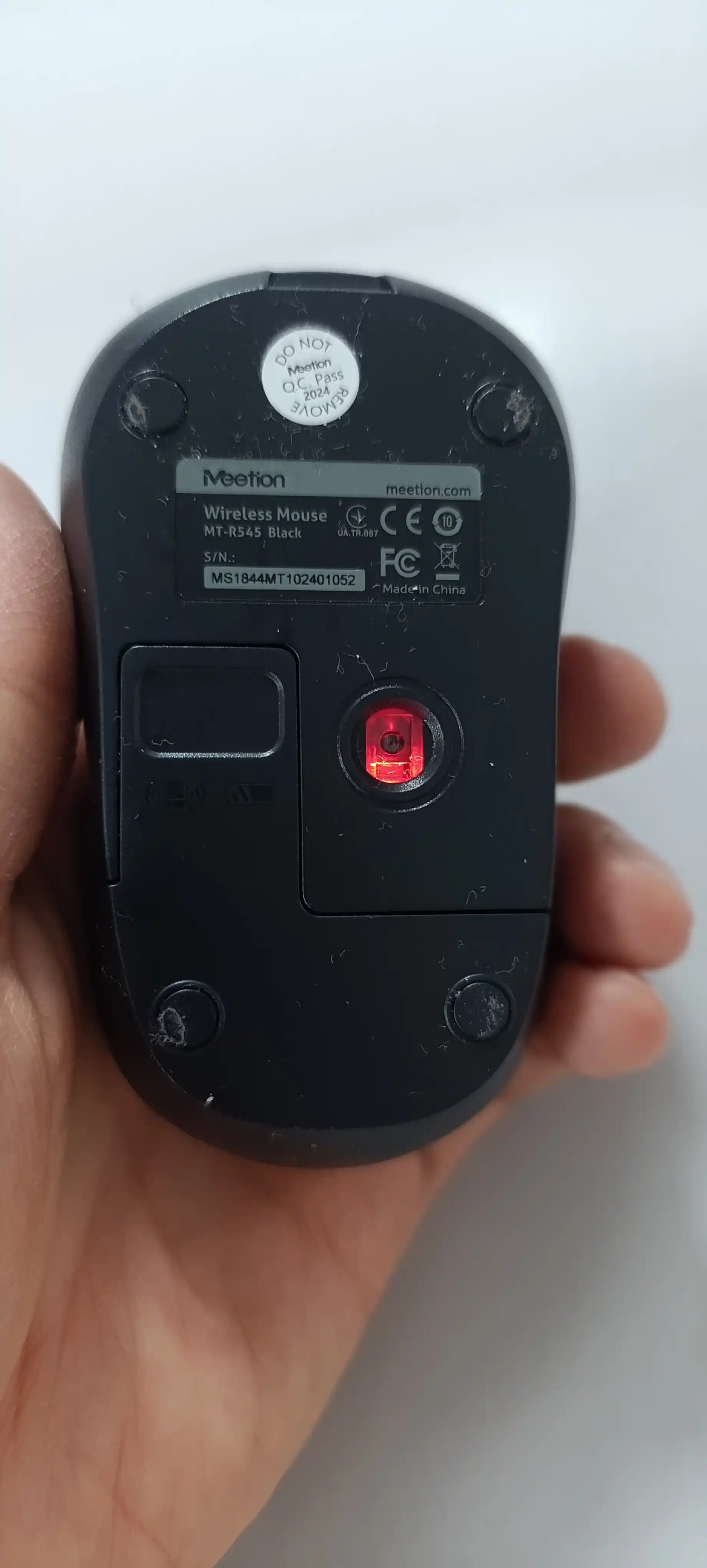 Kompyuter sichqonchasi, simsiz Meetion MT-R545
