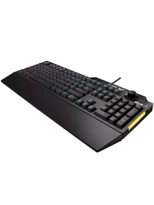 Игровая мембранная клавиатура ASUS TUF GAMING K1, с подсветкой, с мультимедиа