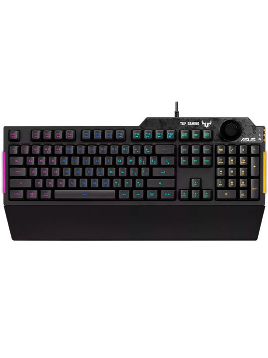 Игровая мембранная клавиатура ASUS TUF GAMING K1, с подсветкой, с мультимедиа