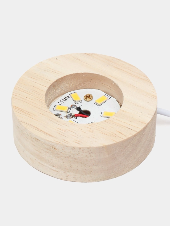 Kristall shar - 3D tungi chiroq, stressga qarshi, stol chirog‘i, sovg‘a uchun, 6 sm