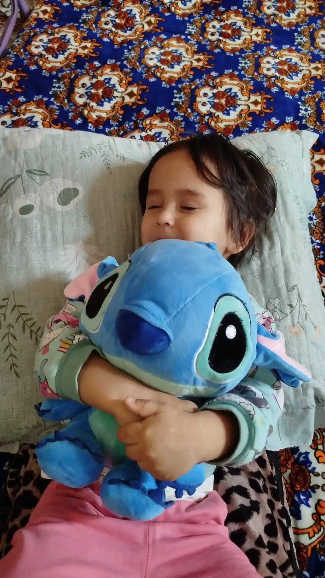 Yumshoq bolalar o‘yinchog‘i, Lilo va Stich, sovg‘a uchun, ko‘k va pushti