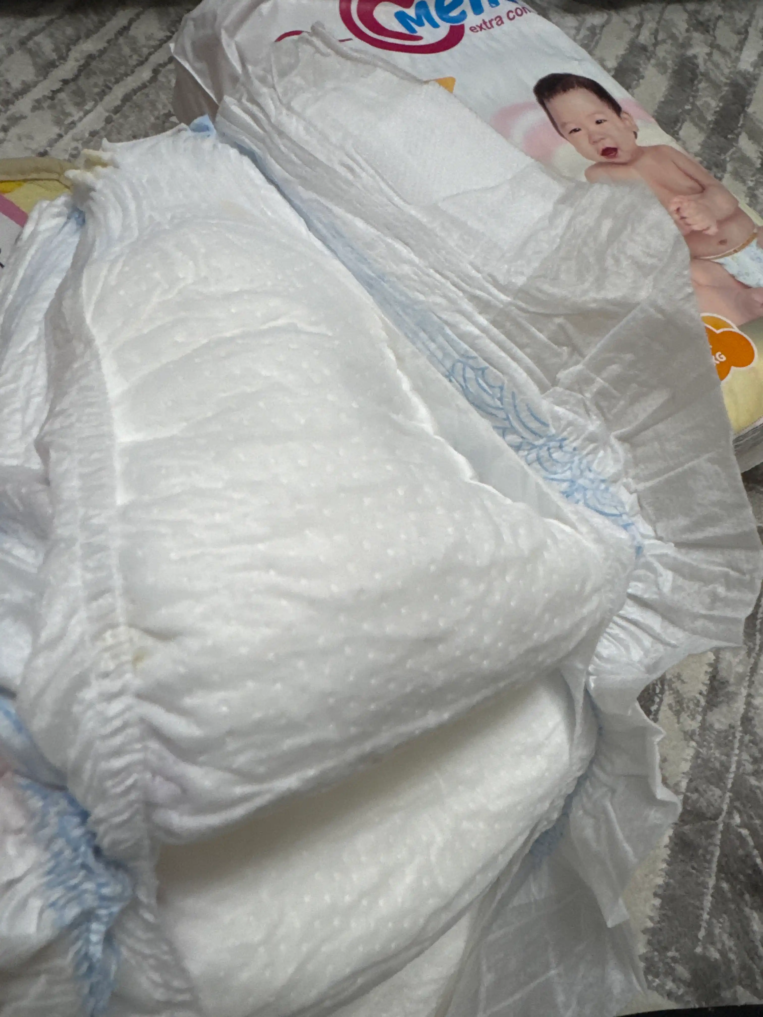Yangi tug'ilgan chaqaloqlar uchun tagliklar Mello, L 9-14 kg, 54 dona