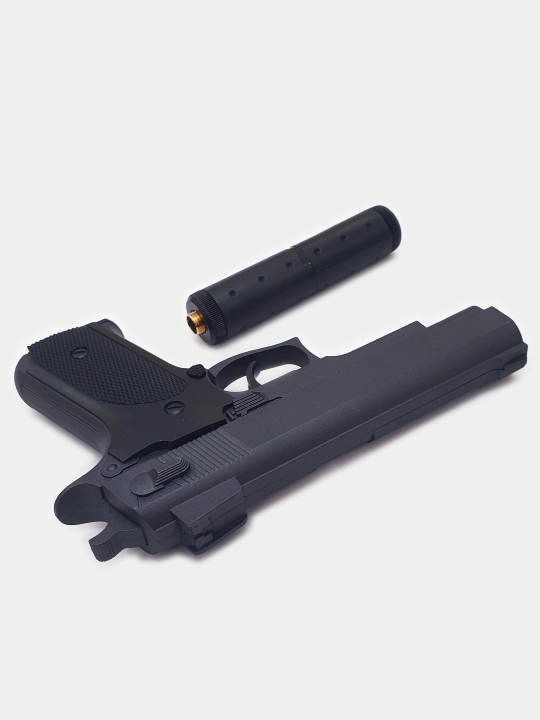 Metalli to'pponcha K22, K33-A, K112-S, K17-A, o'yinchoq glushitel bilan