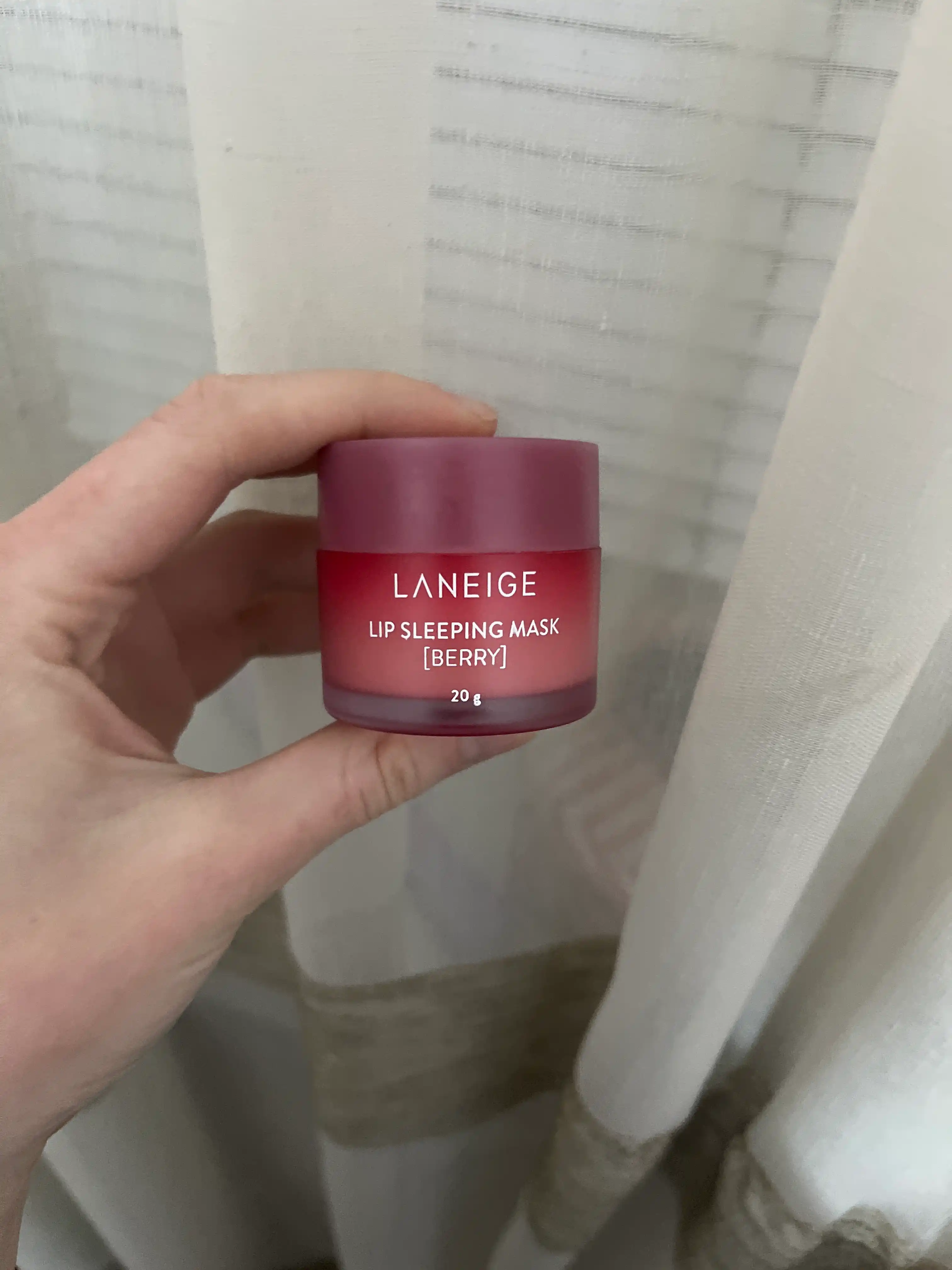 Бальзам и ночная маска для губ Laneige, увлажняющий и восстанавливающий, 20 г