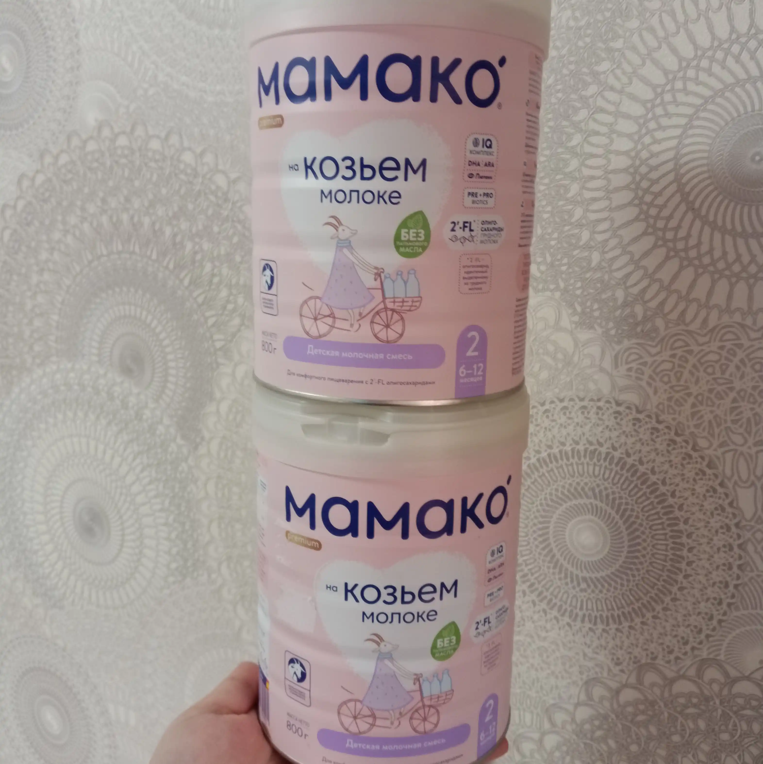 МАМАКО 2 с 2'FL (с 6 до 12 месяцев) 800 г