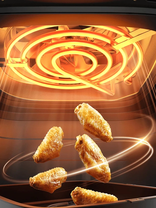 Xiaomi Air Fryer 6L aqlli aerogril, tayyor retseptli frityurnitsa, Global versiya
