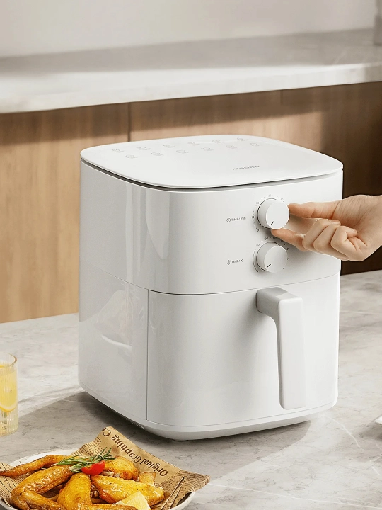 Xiaomi Air Fryer 6L aqlli aerogril, tayyor retseptli frityurnitsa, Global versiya