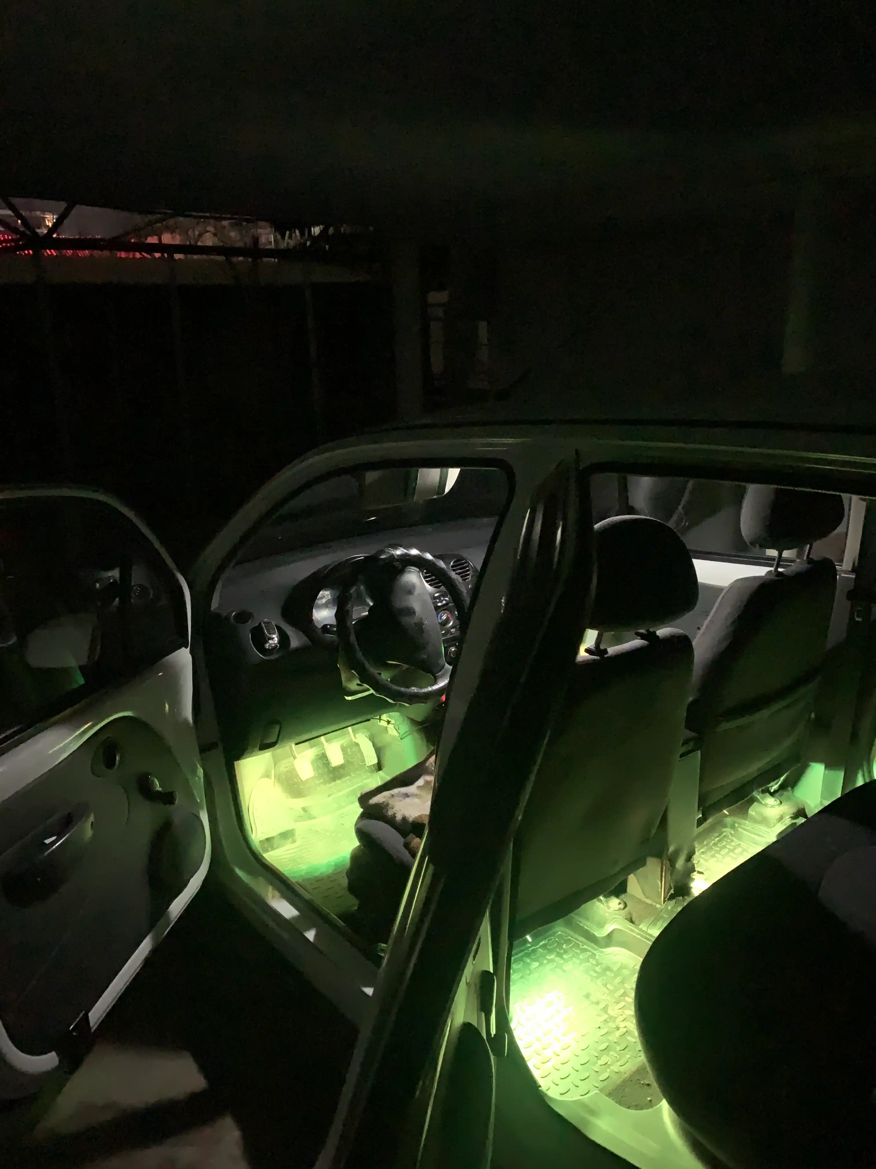 RGB лента для салона автомобиля, 12 разных лампочек