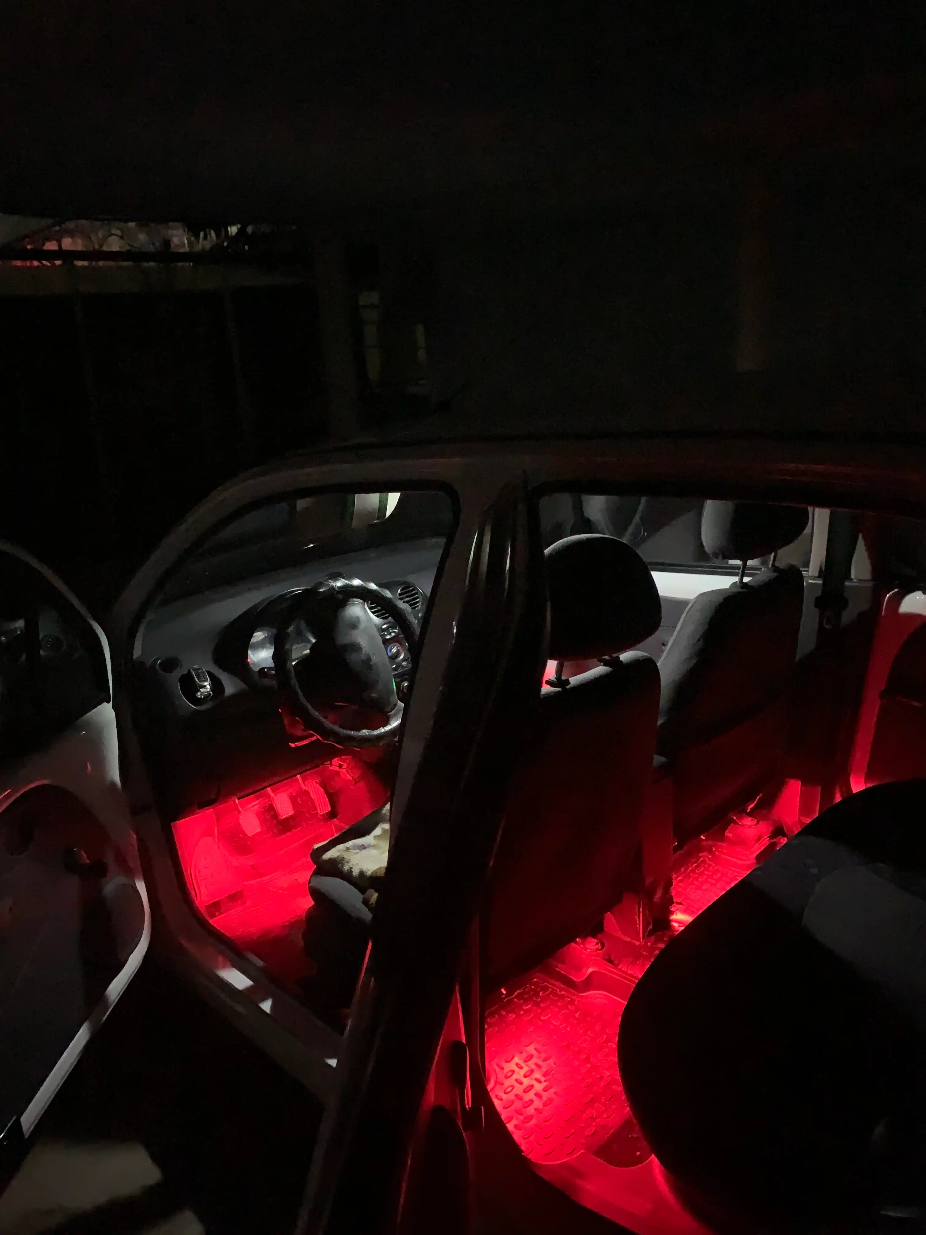 RGB лента для салона автомобиля, 12 разных лампочек