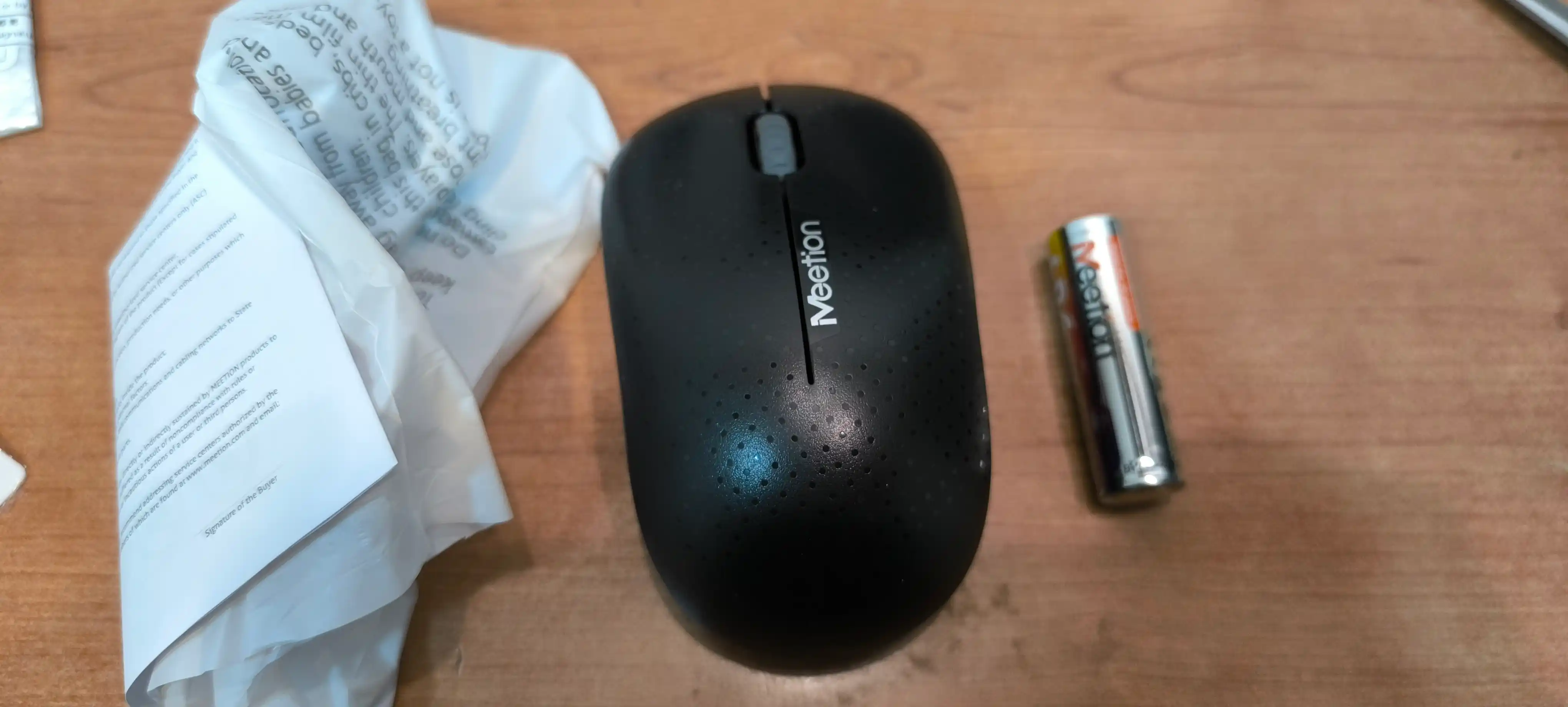 Kompyuter sichqonchasi, simsiz Meetion MT-R545