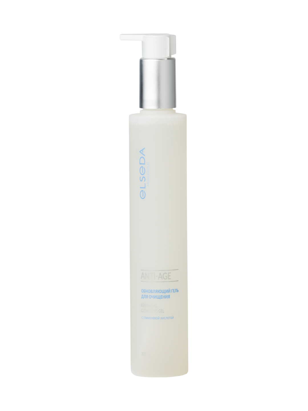 Glikolik kislota bilan yangilovchi tozalovchi gel ANTI AGE 200 ml - 
