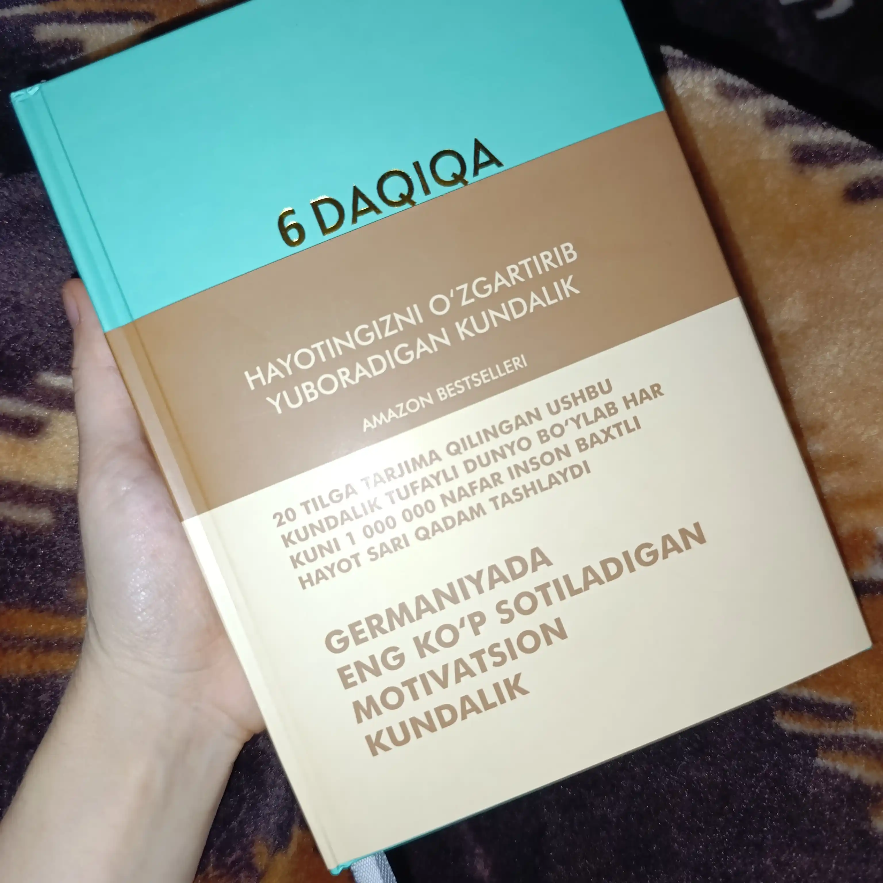 6 daqiqa — motivatsion kundalik