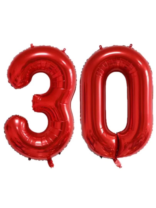 Фольгированные шары цифры, размер 40 дюймов, 100 см