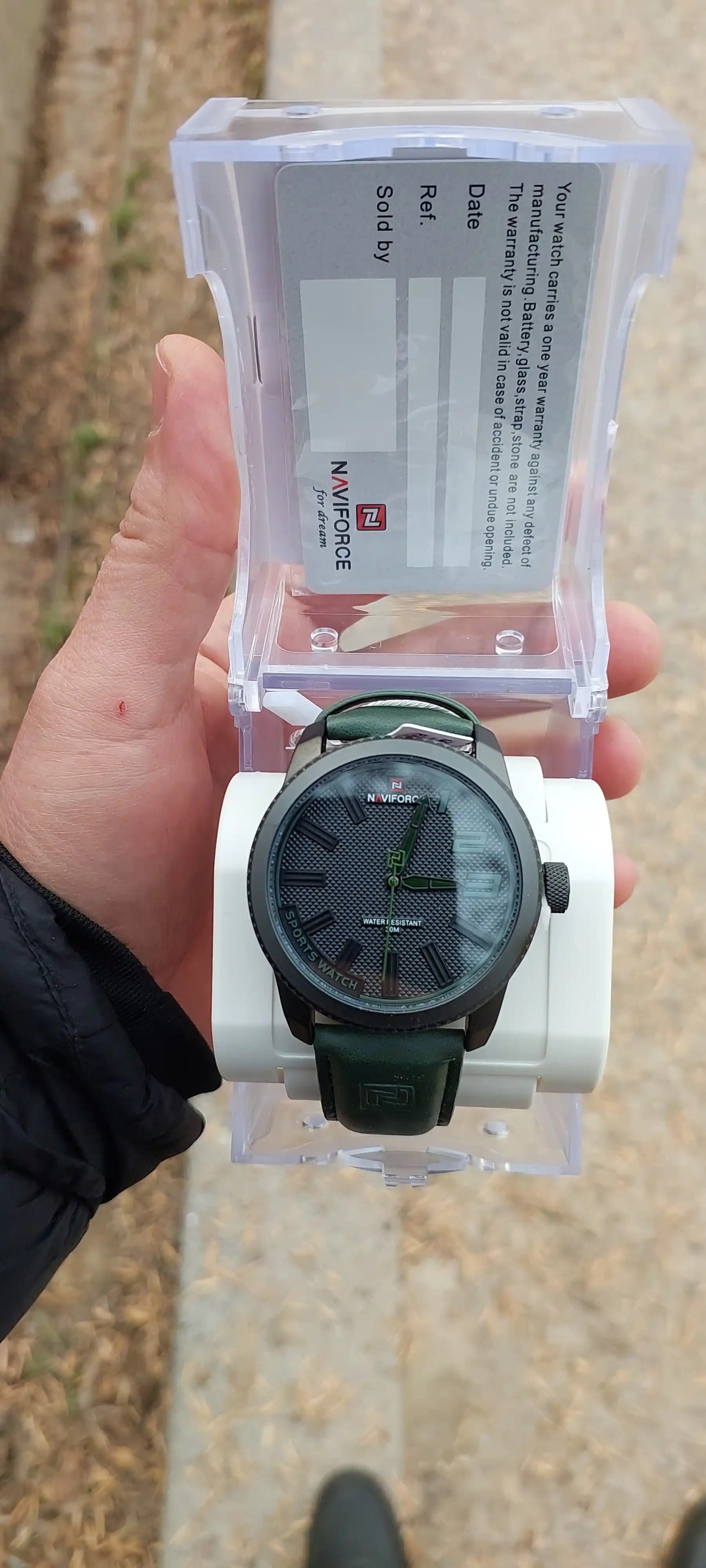 Erkaklar soati Naviforce 9202T, kvarts