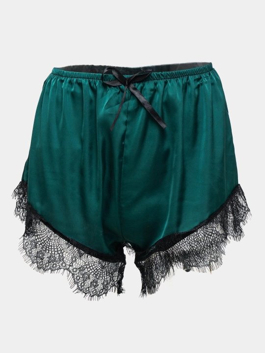 Ayollar ipakli to‘rli pijama, shortik va to‘rli ustki kiyim