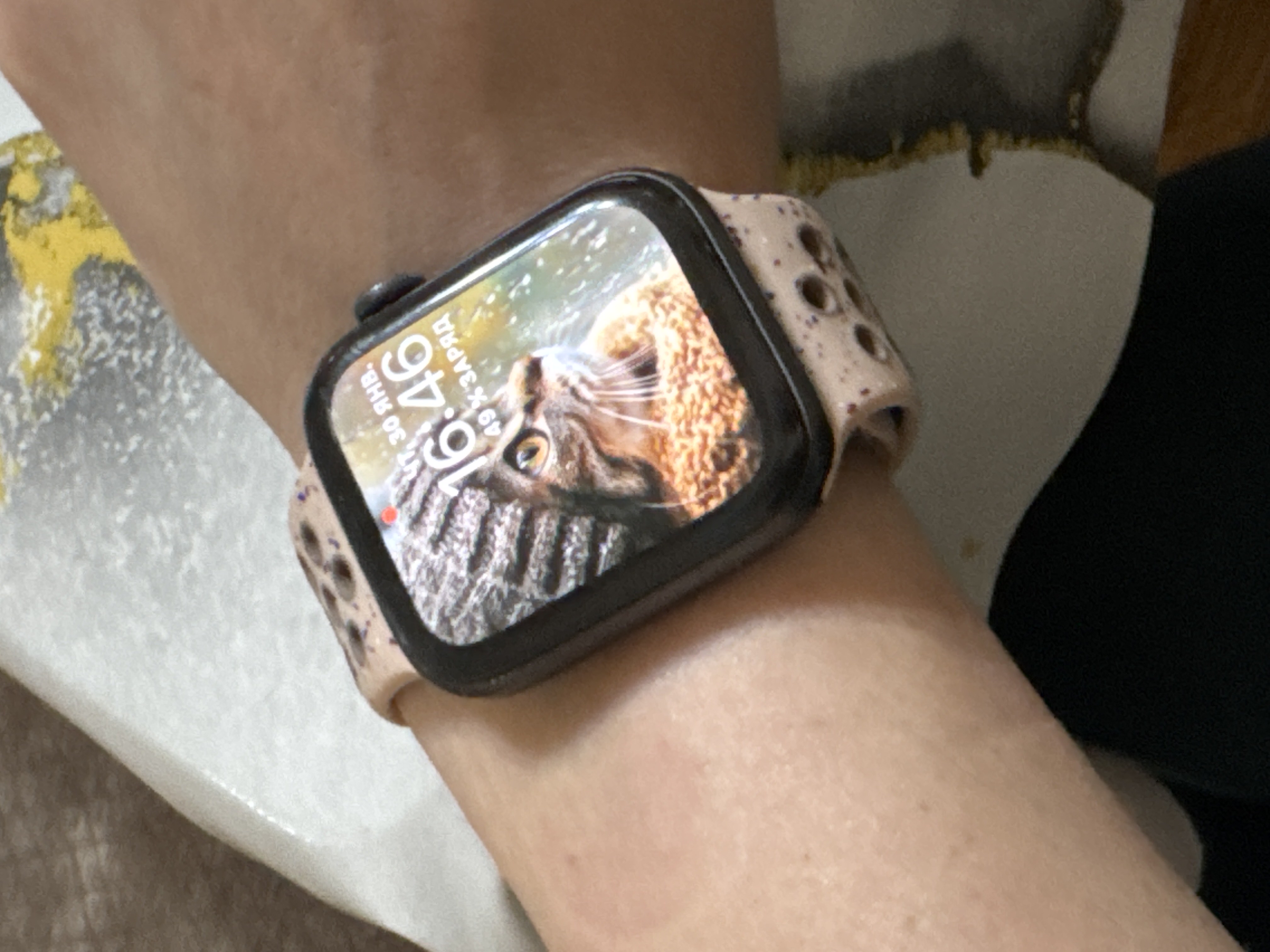 Ремешок для Apple watch с принтом 3/4/5/6/7/8/9/Ultra 42/44/45/49 мм
