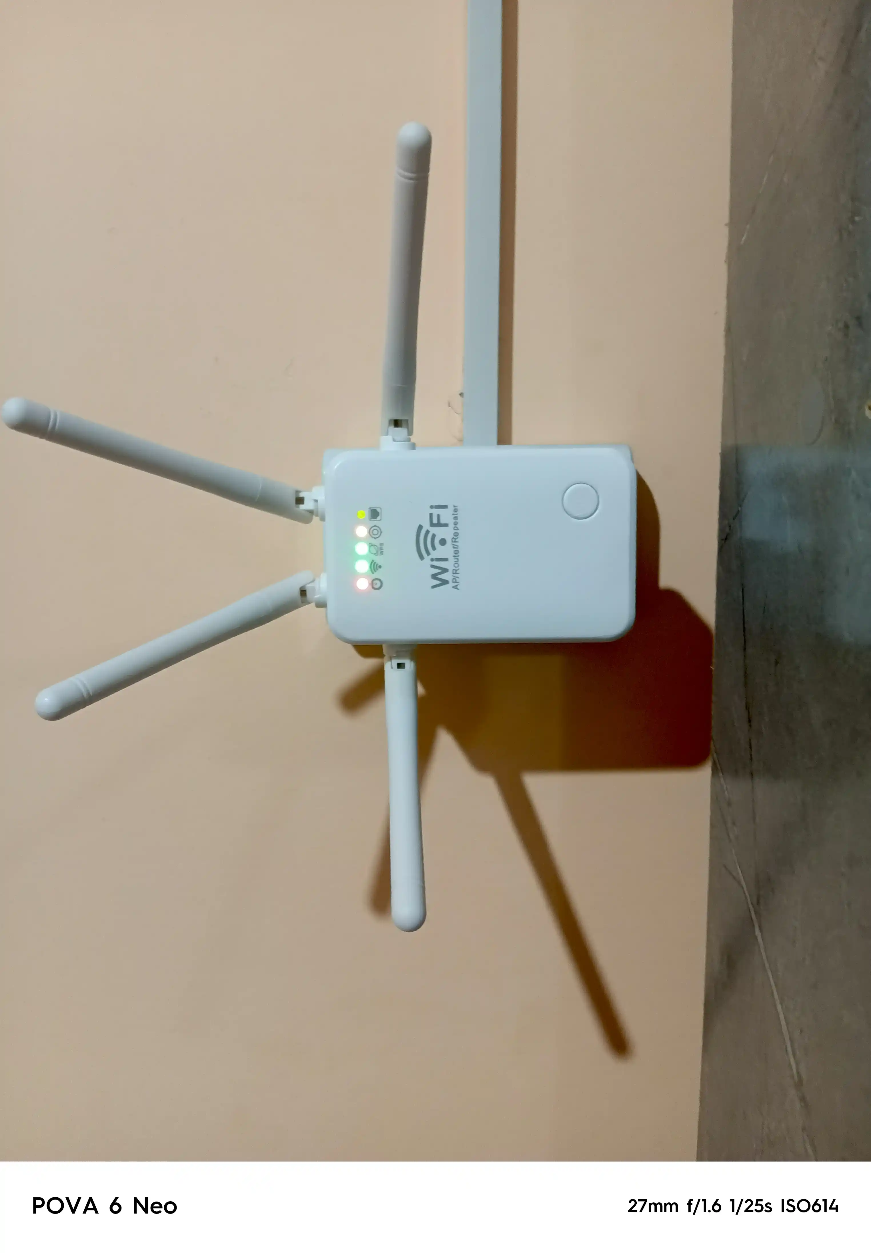 WiFi router takrorlagichi, 300 Mb/s, 2.4 GHz