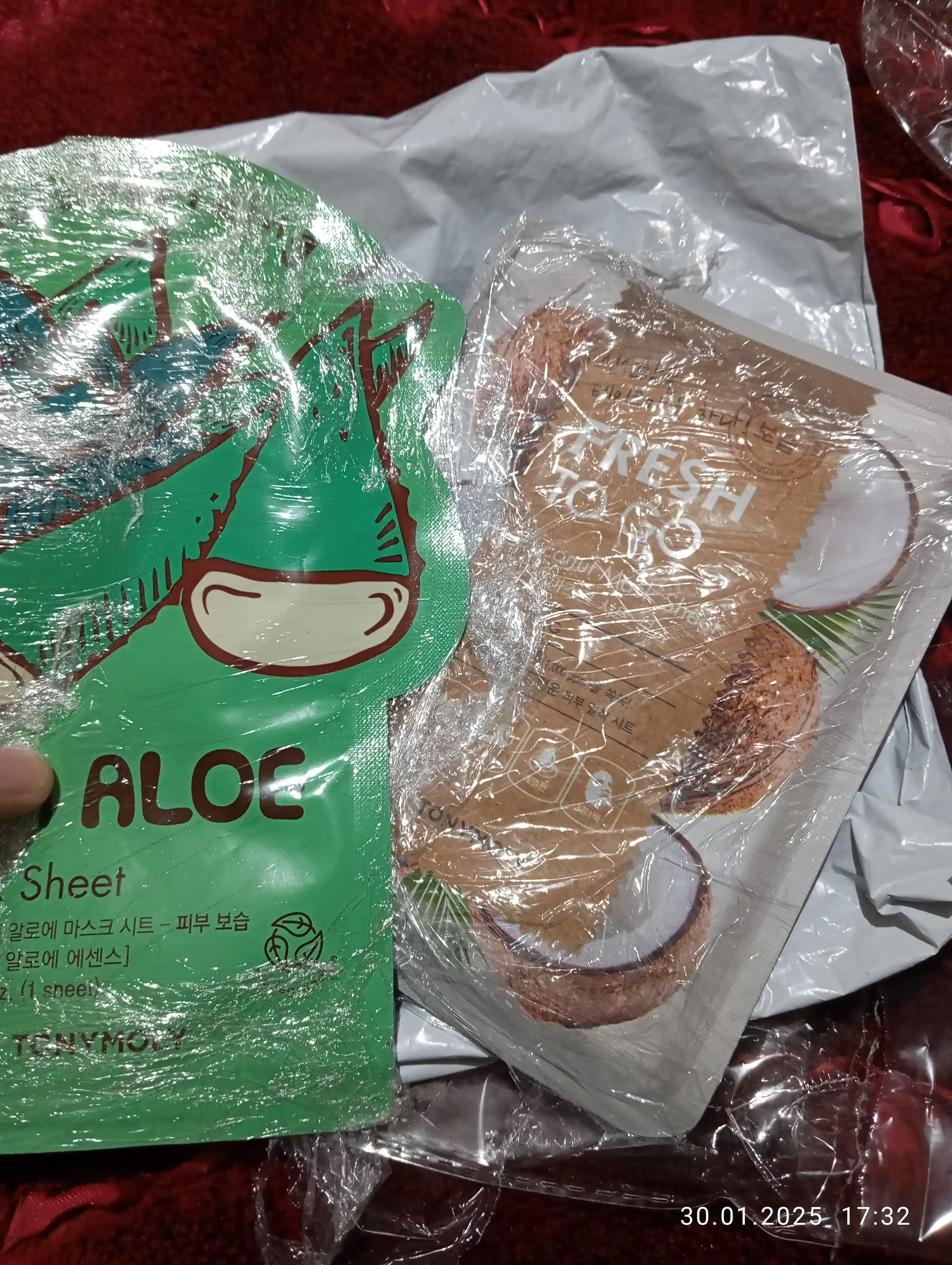 Тканевая маска TonyMoly I’m Mask Sheet, 21 г, упругость и тонус кожи
