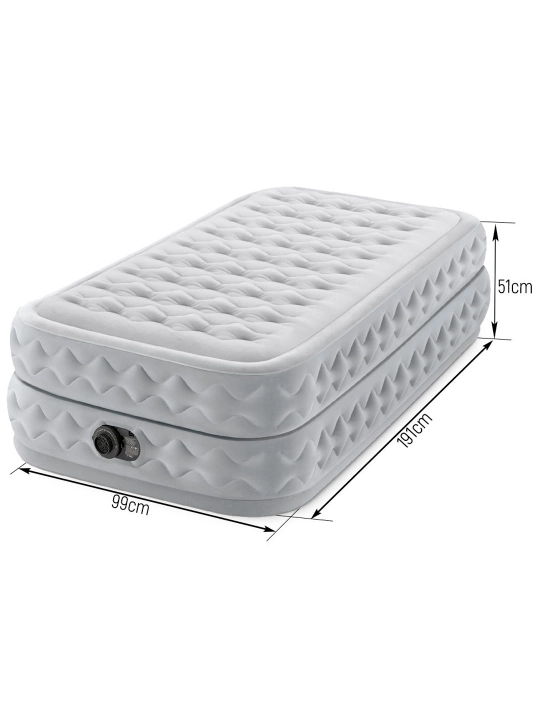 Shishirilgan matras-to'shak Supreme Air-Flow Airbed Intex 64488 - 