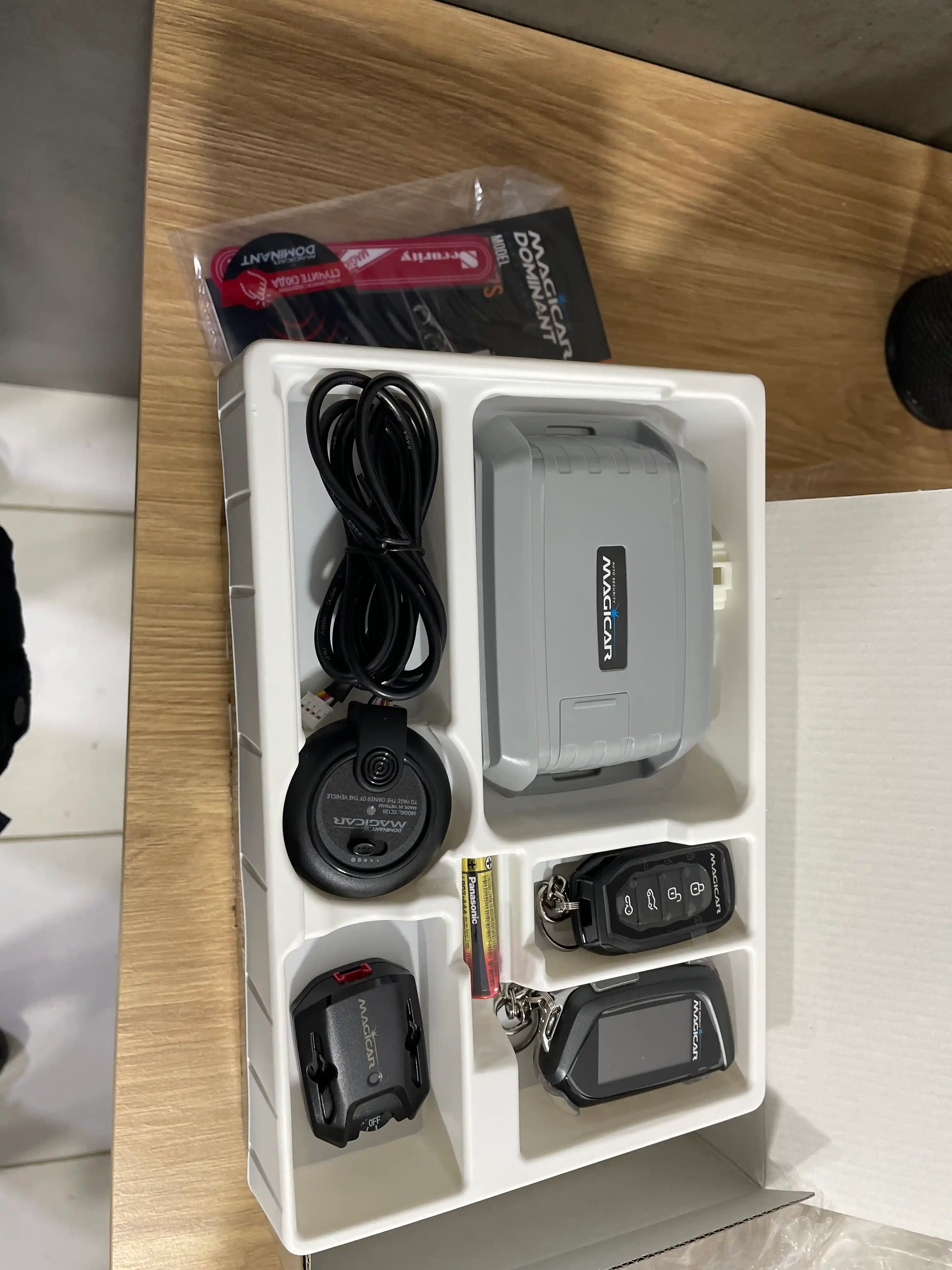 Сигнализация доминант Magicar D907S, с дистанционным управлением
