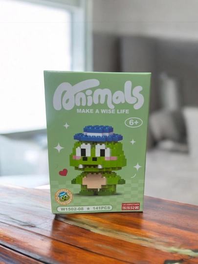 Mini konstruktor 3D Bricks: Disney, Mario va Spanch Bob qahramonlarining figuralari bilan - 