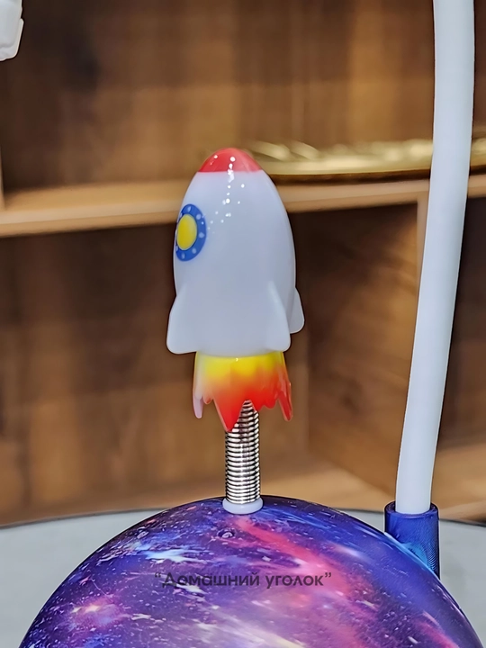 Ночник, настольный светильник, детский, астронавт
