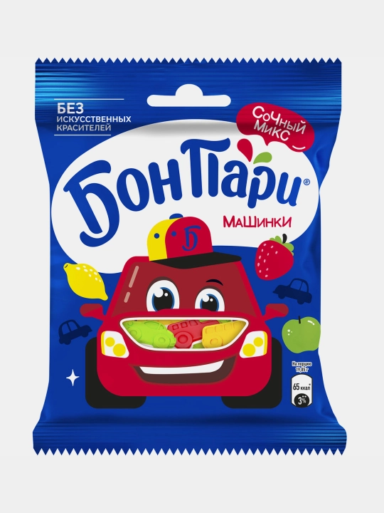 Мармелад машинки Бон Пари, 75 г