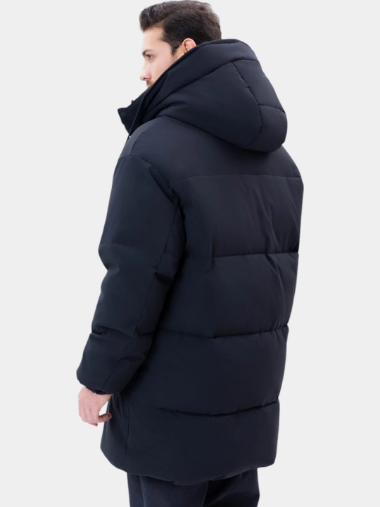 TERRA PRO erkaklar kurtkasi, issiq, kapyushonli pufovik AW24CL1-12-21058
