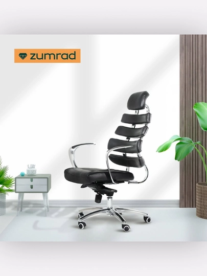 Офисное и игровые кресло Zumrad HPZ 707 — ZUMINVS-707ZUMR-ЧЕРН
