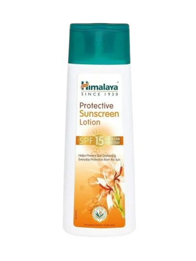 Солнцезащитный лосьон Himalaya Protective Sunscreen Lotion SPF 15  Ежедневная защита от солнца, 100 мл - 