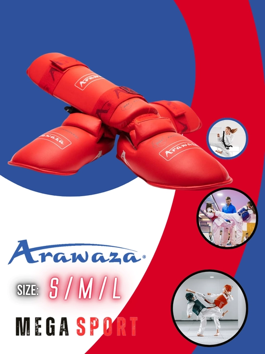 Arawaza futlar, karate shin va oyoq himoyasi