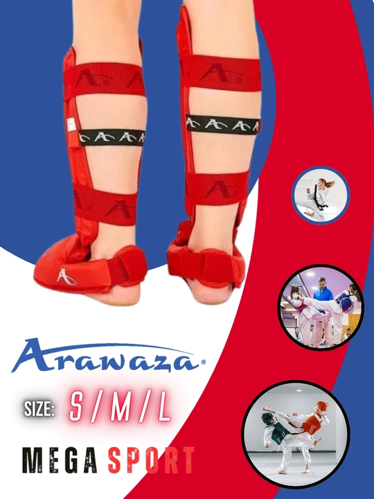 Arawaza futlar, karate shin va oyoq himoyasi