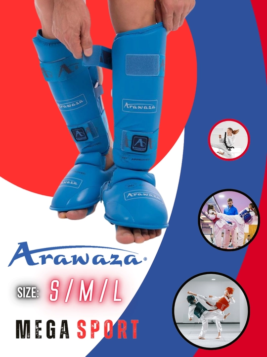 Arawaza futlar, karate shin va oyoq himoyasi