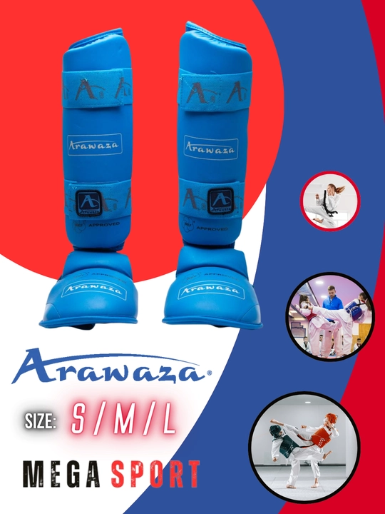 Arawaza futlar, karate shin va oyoq himoyasi