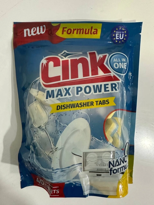 Таблетки для посудомоечной машины Cink, 40 шт - 