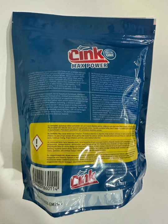 Таблетки для посудомоечной машины Cink, 40 шт