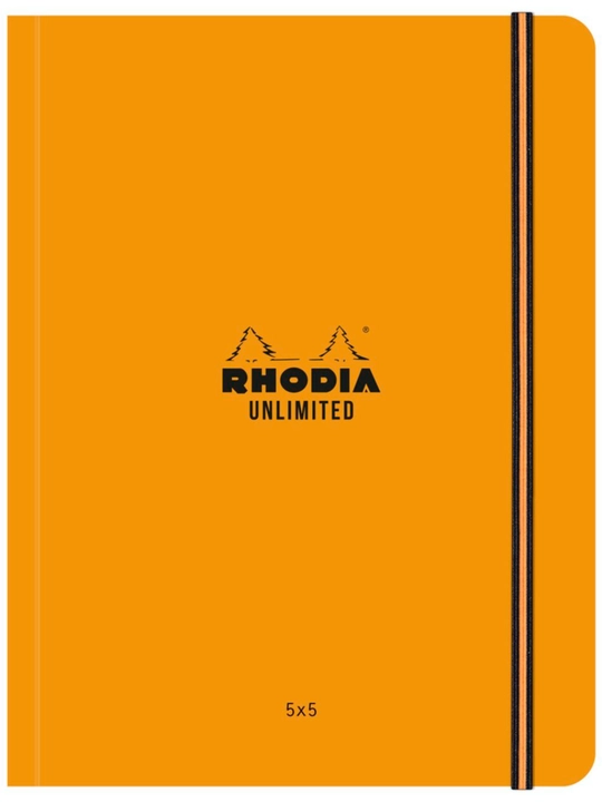 Блокнот Rhodia Unlimited А5+, 60 листов, 80 г/м, водонепроницаемая обложка - 