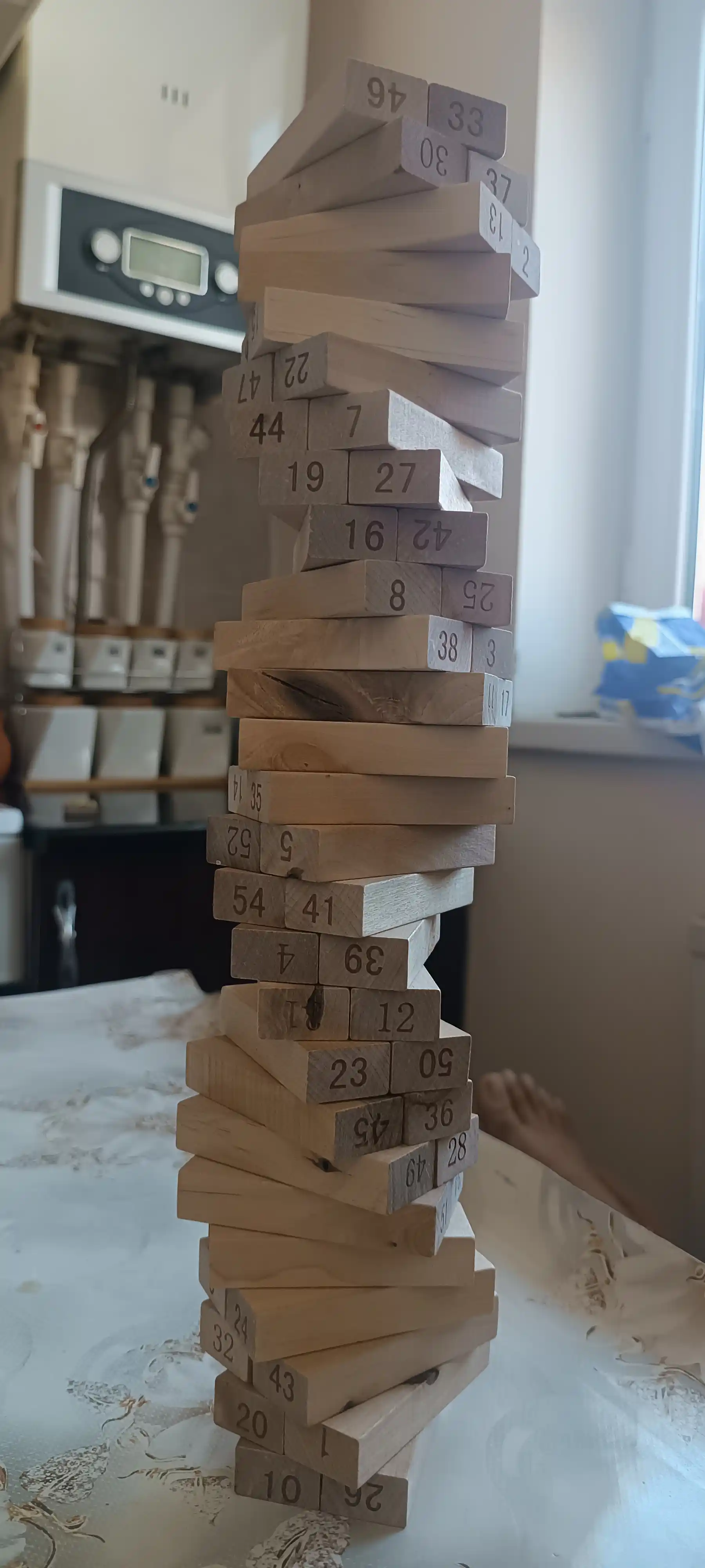 Stol o'yini Jenga, Qulayotgan minora, do'stlar va oila uchun