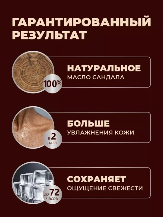 Nam erkaklar uchun namlovchi dush geli, sandal yog'i bilan, Loshadinaya Sila, 400 ml