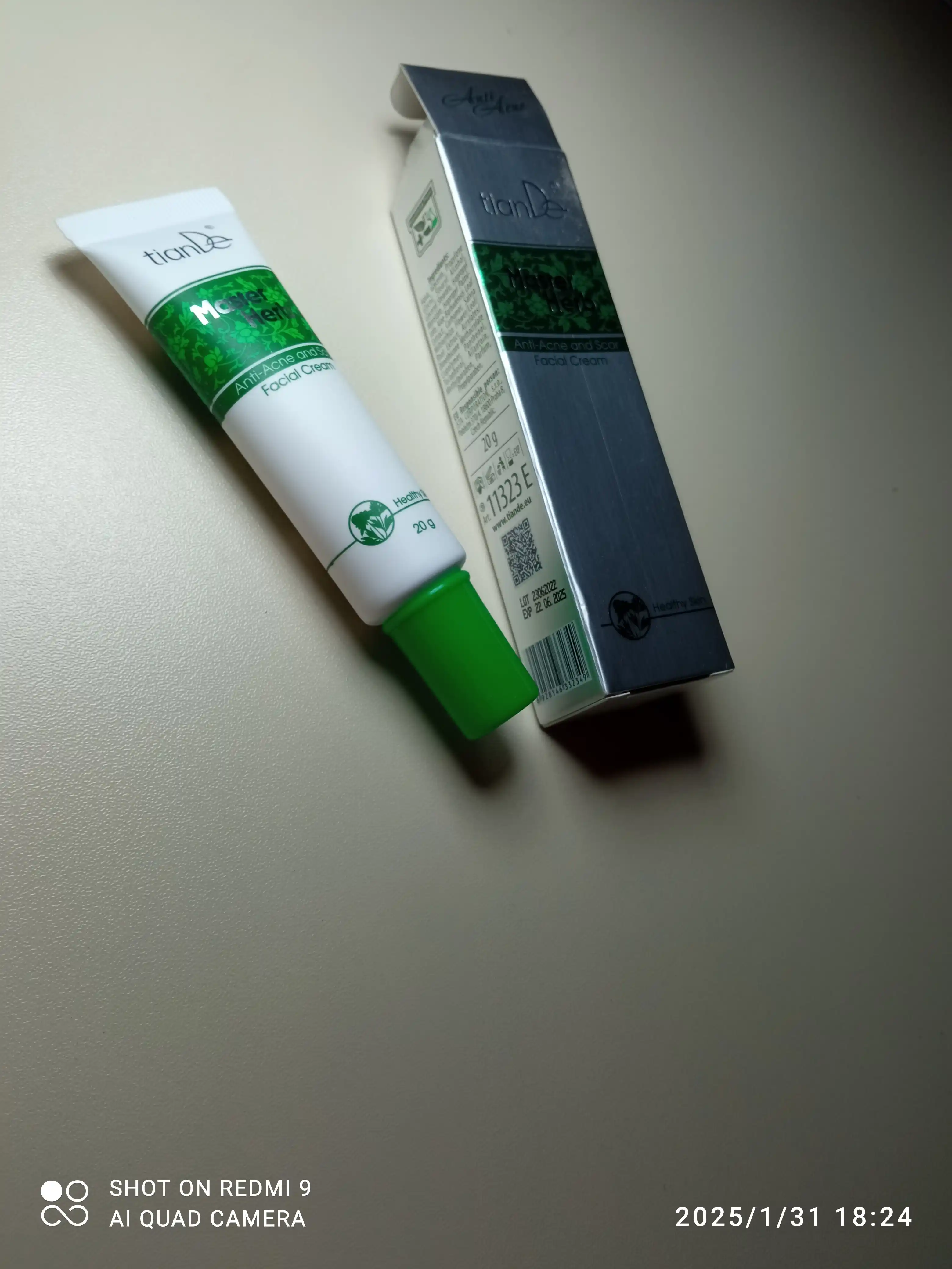 Крем от угрей и рубцов Master Herb, 20 г